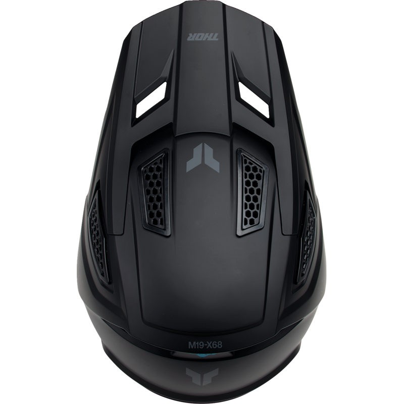 CASQUE MOTOCROSS THOR FLEET BLACKOUT – Image 3