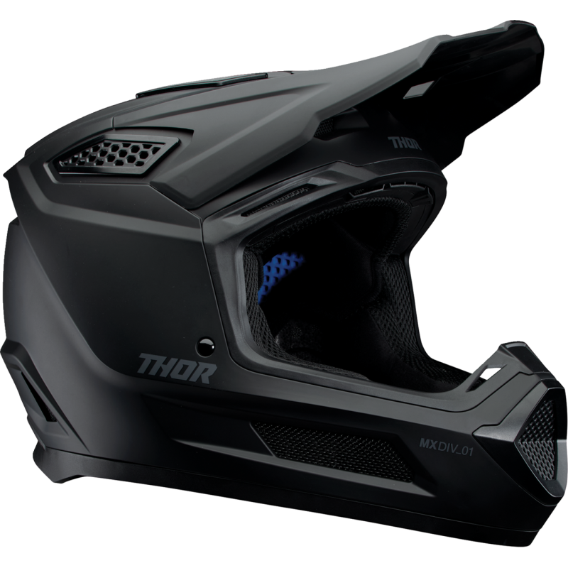 CASQUE MOTOCROSS THOR FLEET BLACKOUT