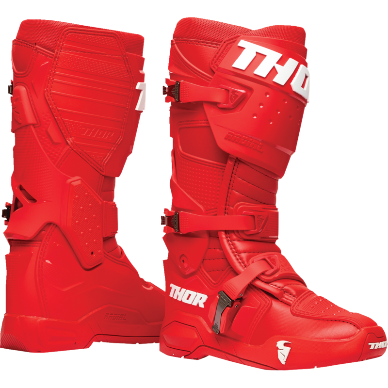BOTTE MOTOCROSS THOR ADULTE ROUGE