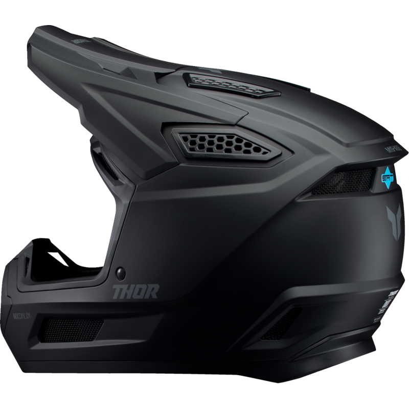 CASQUE MOTOCROSS THOR FLEET BLACKOUT – Image 2