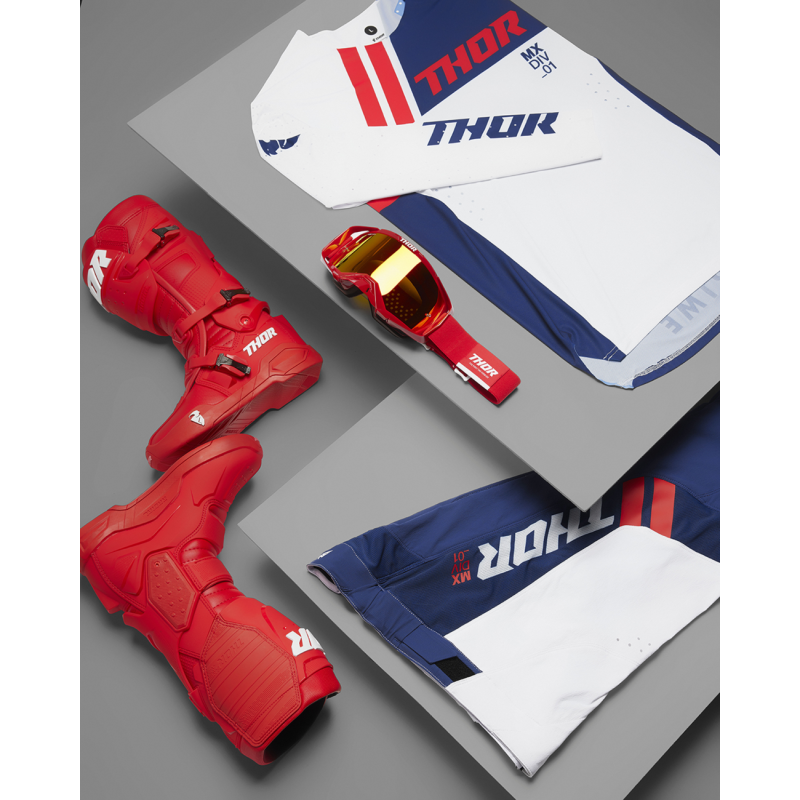 BOTTE MOTOCROSS THOR ADULTE ROUGE – Image 4